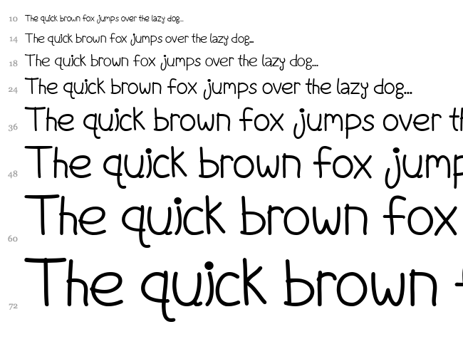 Fight For Our Love font waterfall